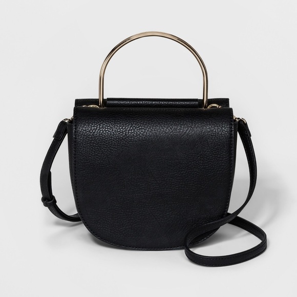 a new day Handbags - A New Day • Black Double Flap Shoulder Crossbody